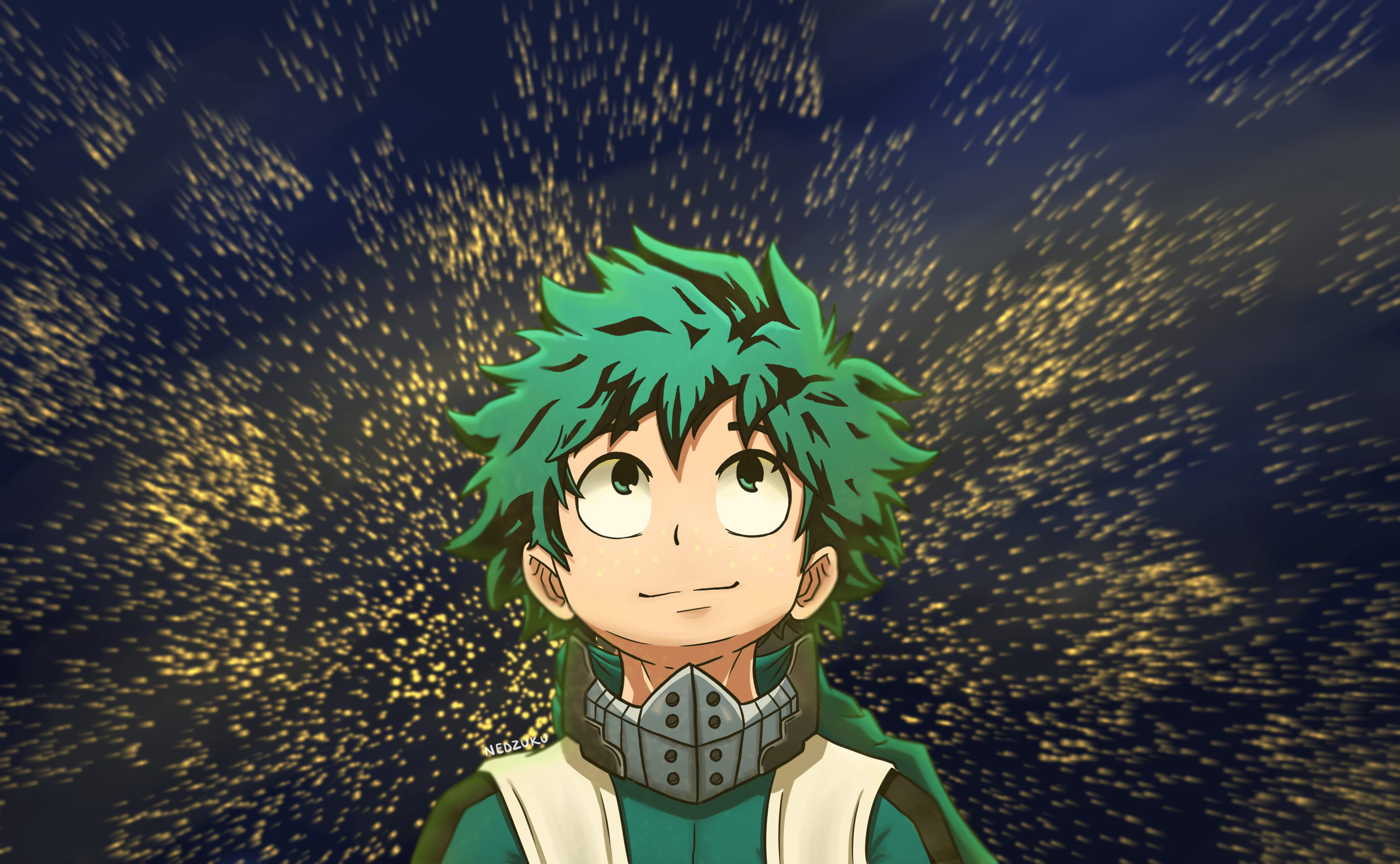 3000x1852 Izuku Midoriya HD Wallpaper Hair Animex1852