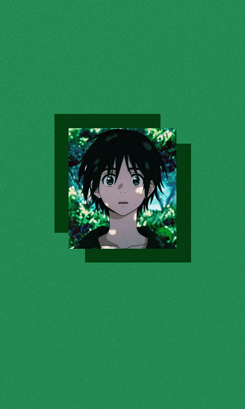 800x1332 Mio, chibana, green, anime aesthetic, umibe no etranger, anime boy, chibana mio, HD phone wallpaper