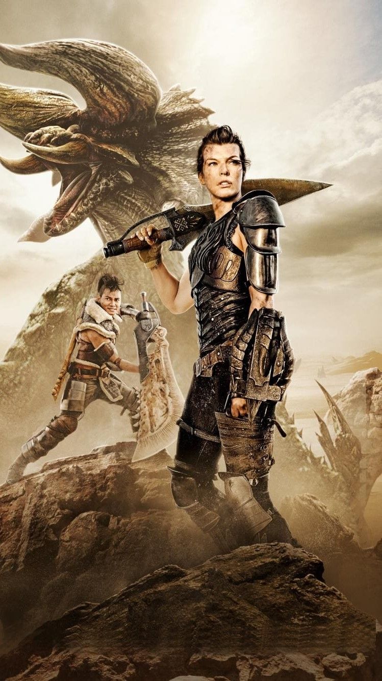 749x1335 Monster Hunter Movie Wallpaper Best Monster Hunter Background