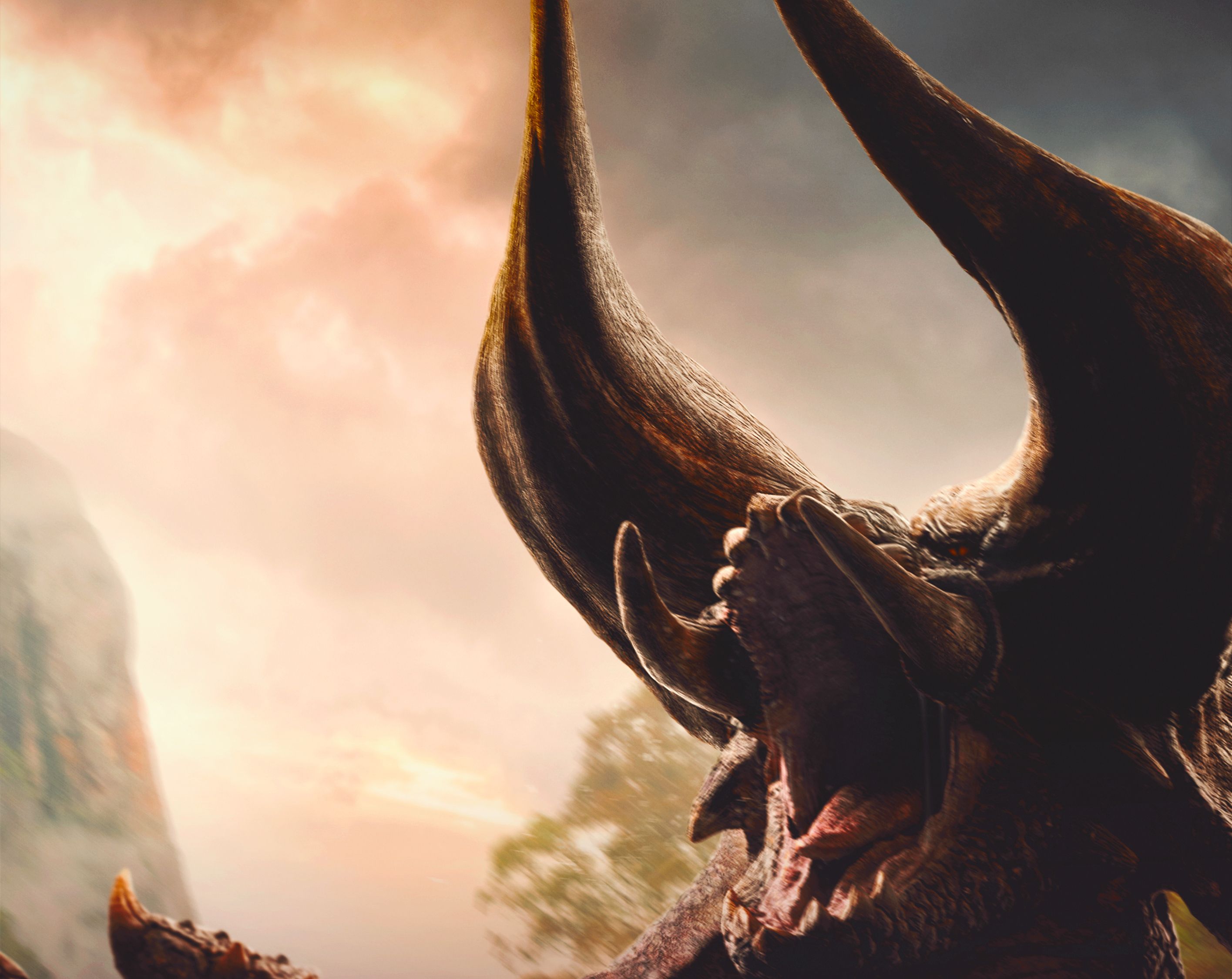 2831x2249 Desktop wallpaper: Monster Hunter, Movie, Black Diablos (Monter Hunter) 4K free download for PC. 1027991