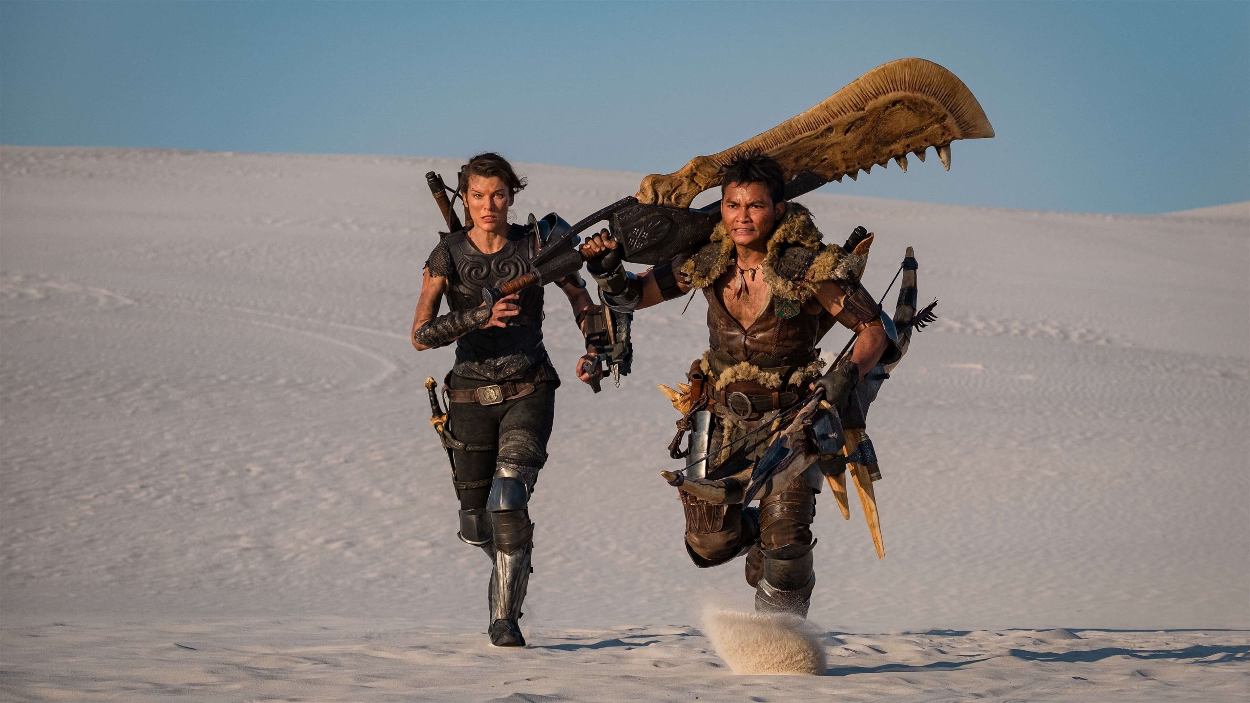 2560x1440 monster hunter 2020 movie iMac Wallpaper Download