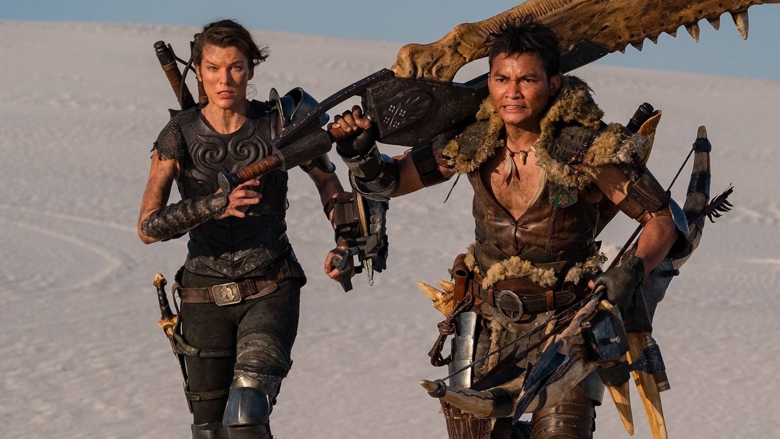 1600x900 First Monster Hunter Movie Image of Milla Jovovich Revealed