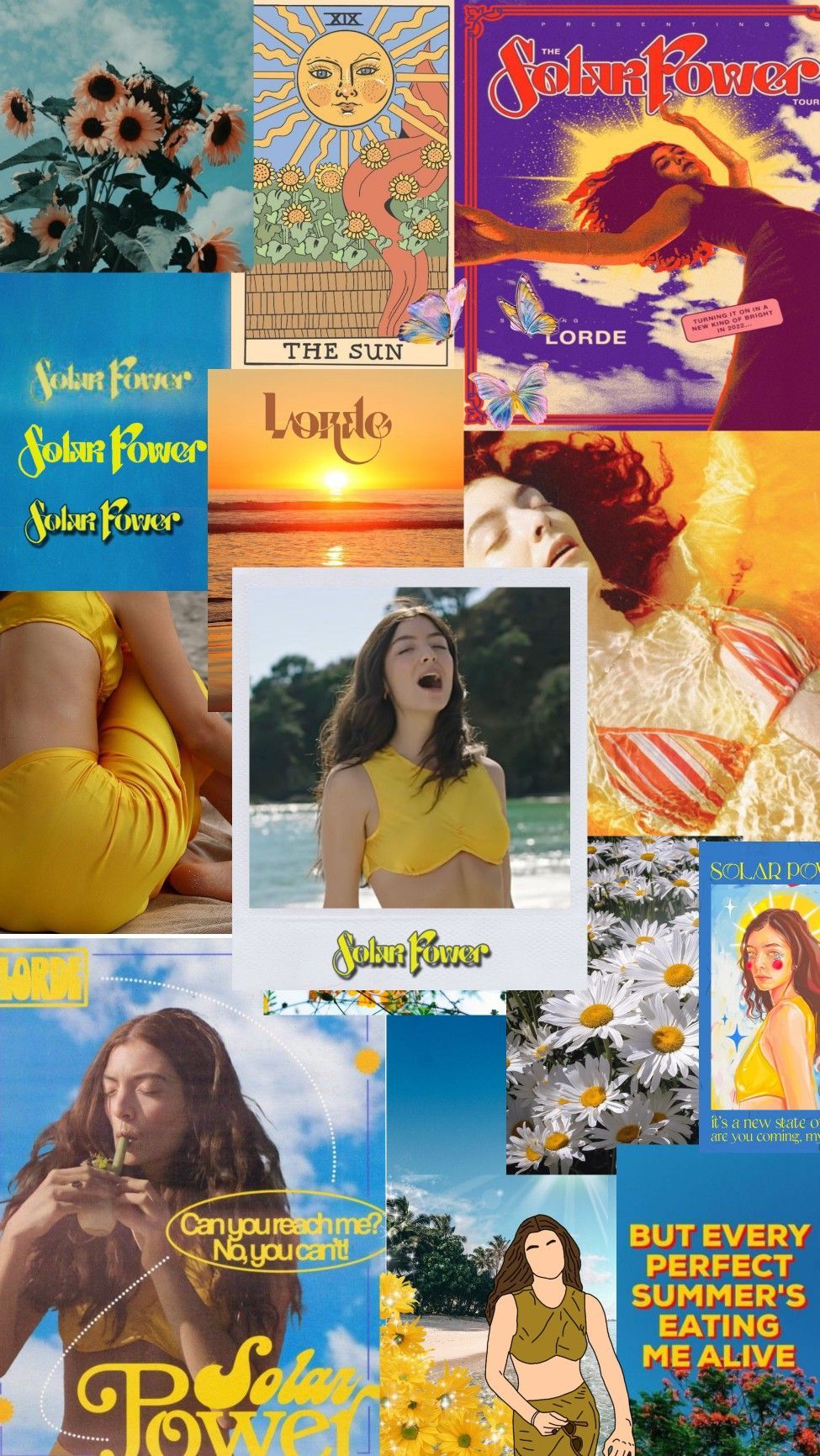 975x1732 Lorde Solar Power Wallpaper