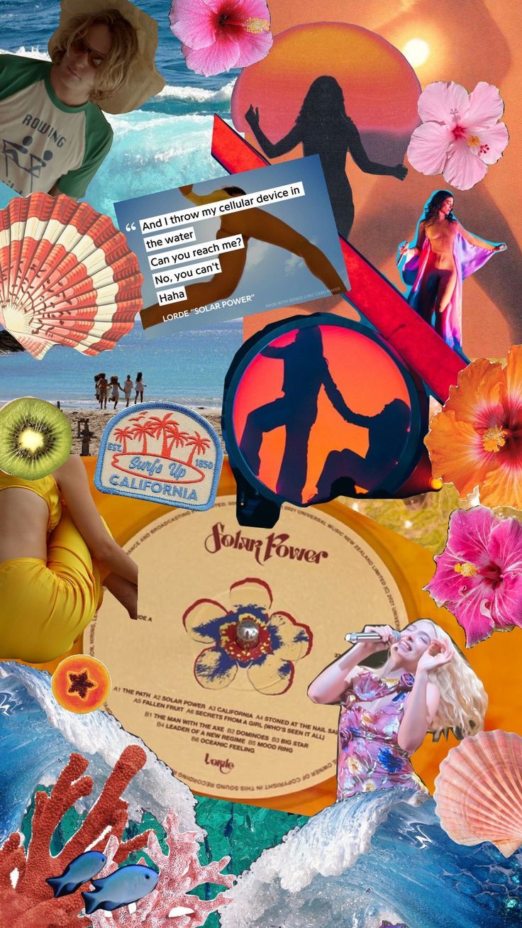 736x1308 solar power lorde moodboard wallpaper