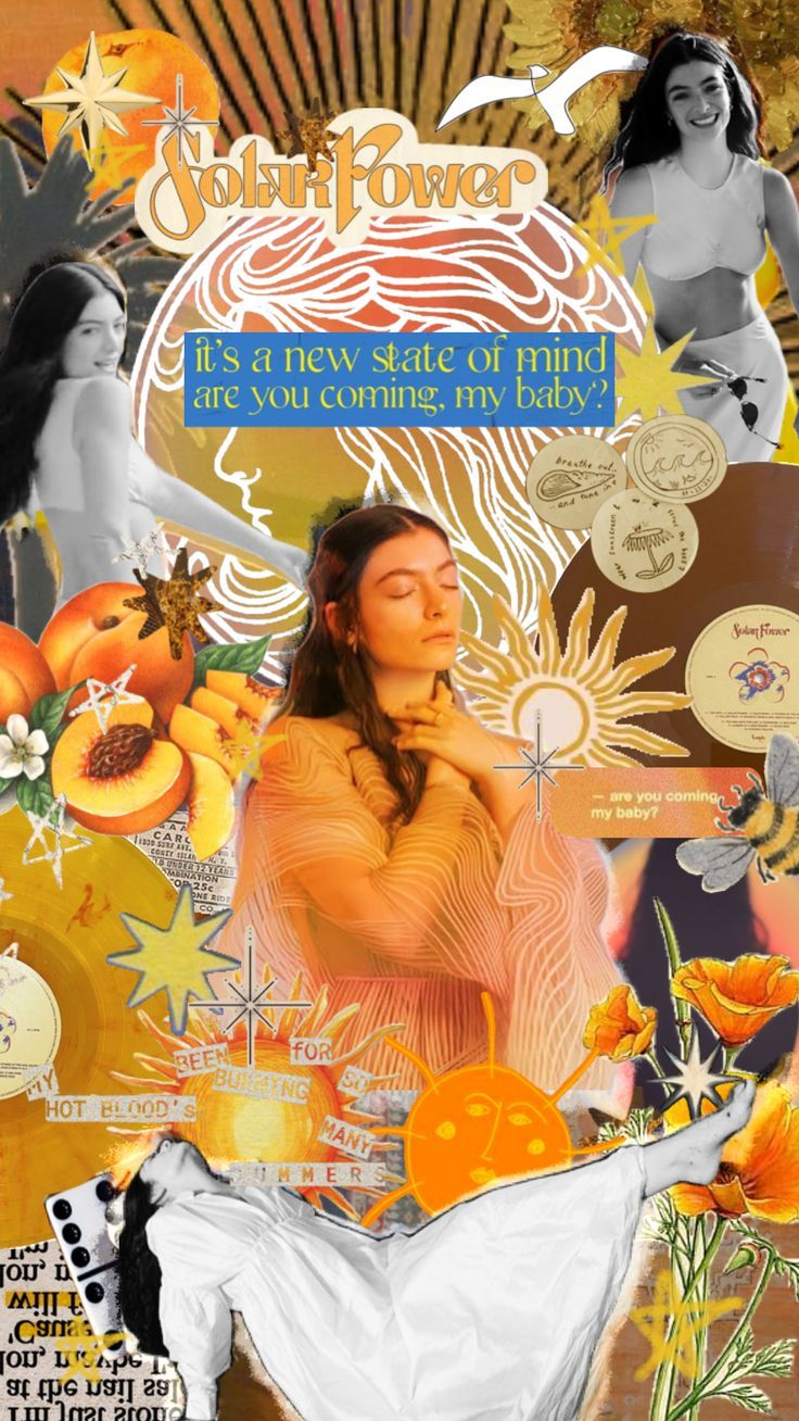 736x1308 lorde #solarpower #lordesolarpower #music #lyrics #moodboard #aesthetic #summer