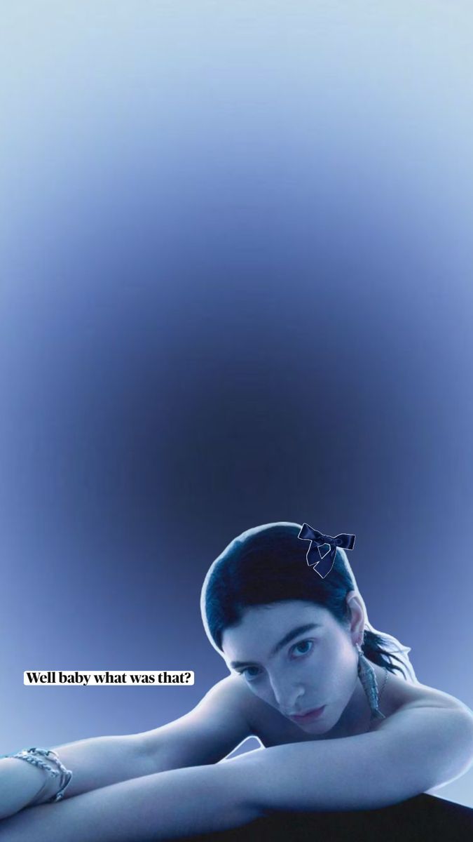 675x1200 lorde #lordesangels #wallpaper #blue #L4