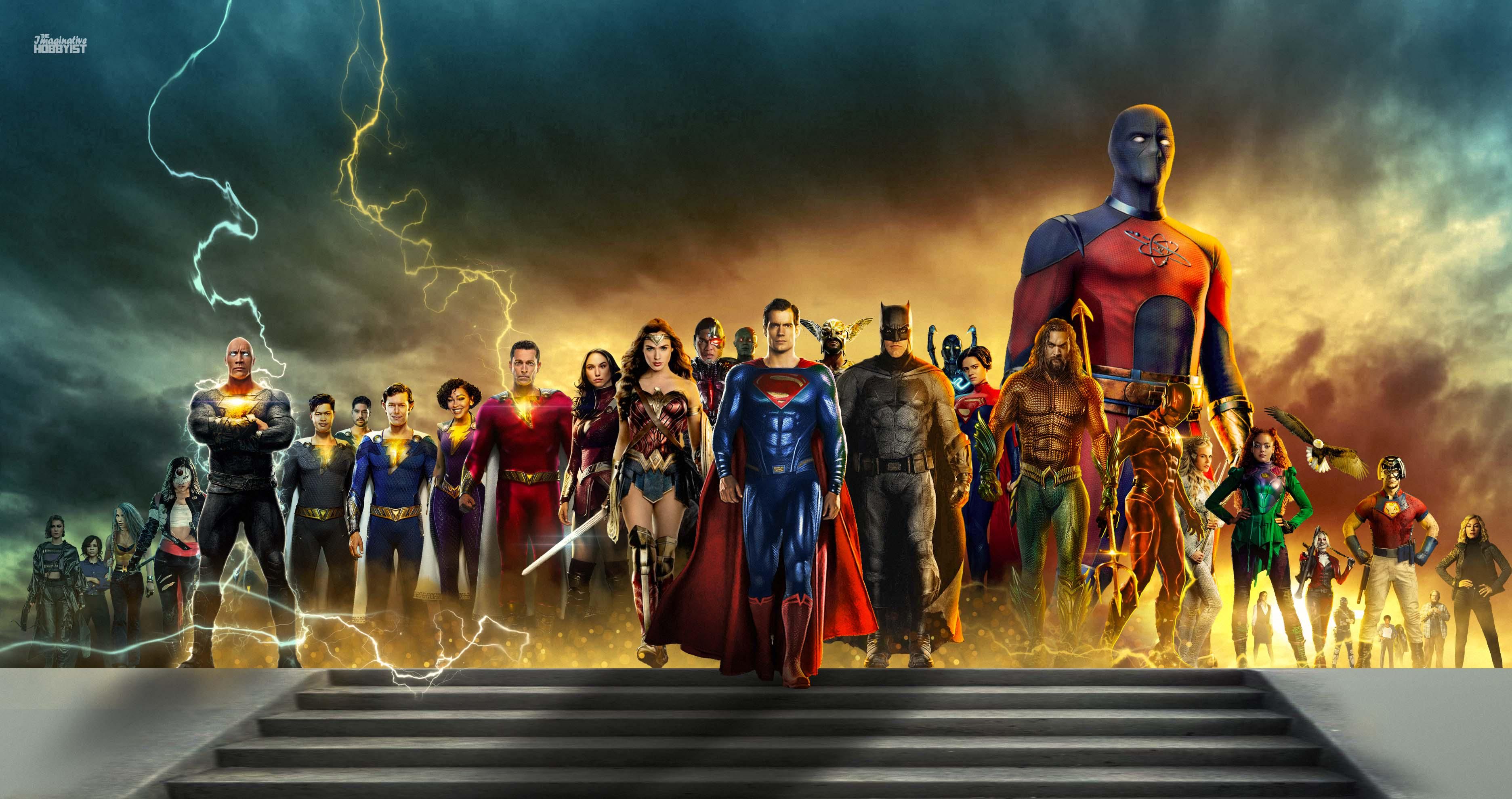 3744x1980 Fan Art A wallpaper based on the DC Extended Universe. The DCEU saw highs and lows, but did it end too soon?