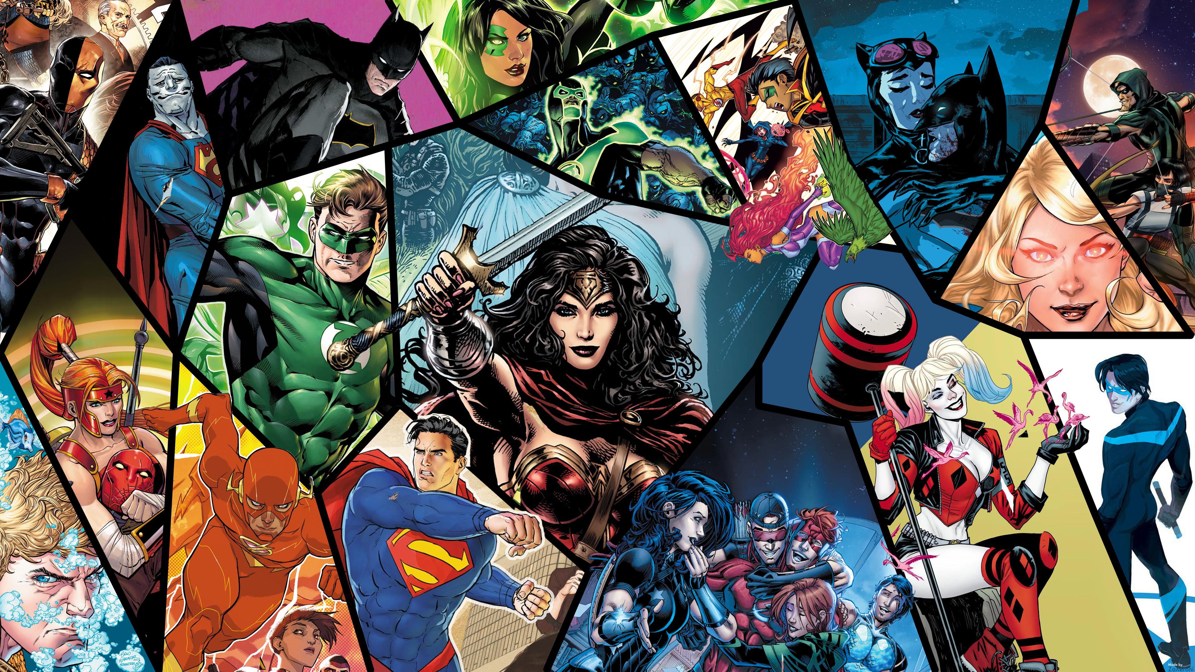 3840x2160 DC Comics Wallpaper and Background: Free HD Download