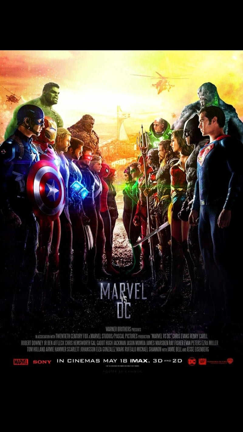 800x1422 HD marvel vs dc wallpaper