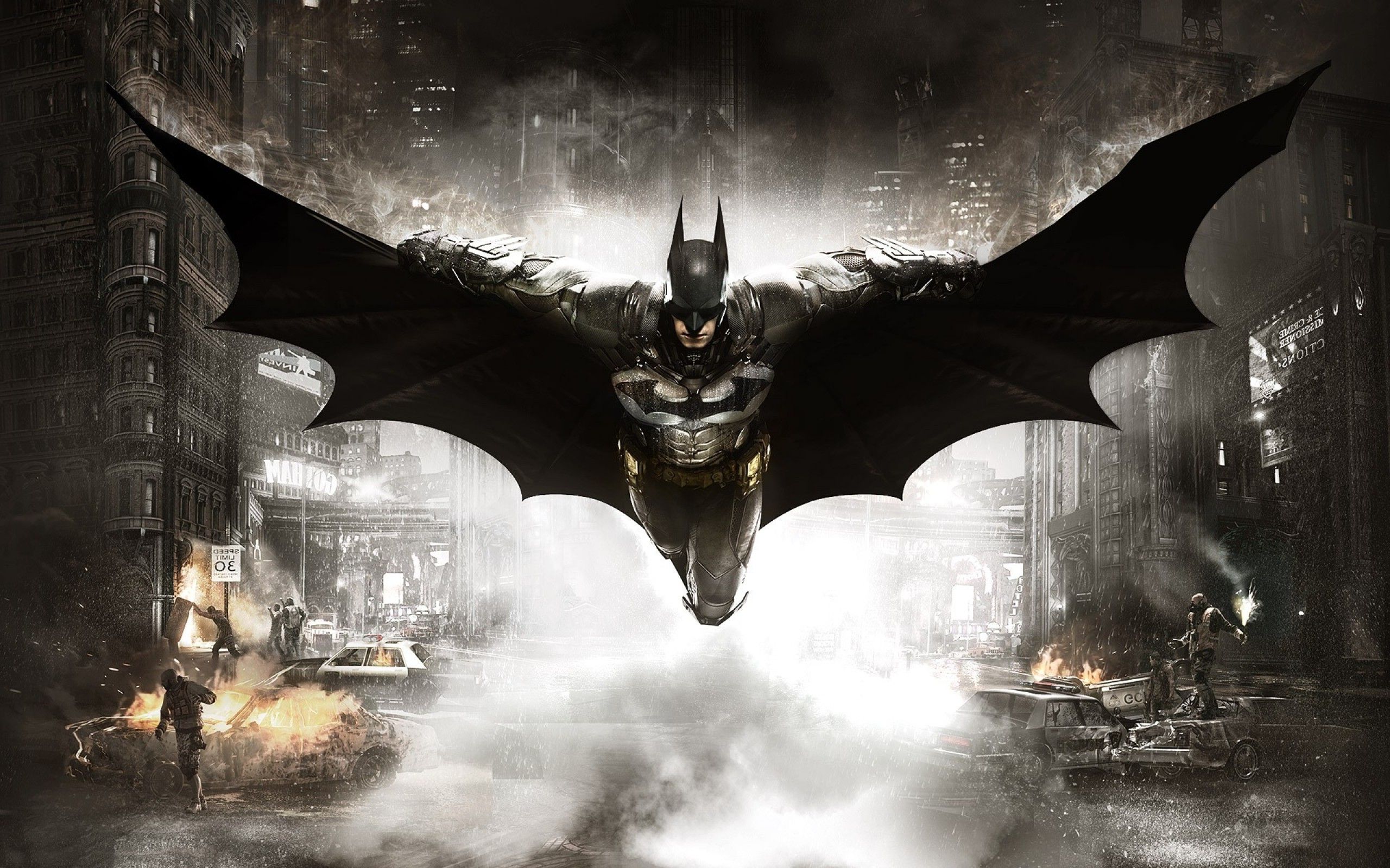 2560x1600 Batman: Arkham Knight, Rocksteady Studios, Video Games, Batman, DC Comics Wallpaper HD / Desktop and Mobile Background
