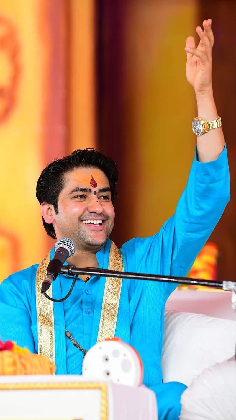 800x1423 Dhirendra shastri, bageshwar dham, HD phone wallpaper