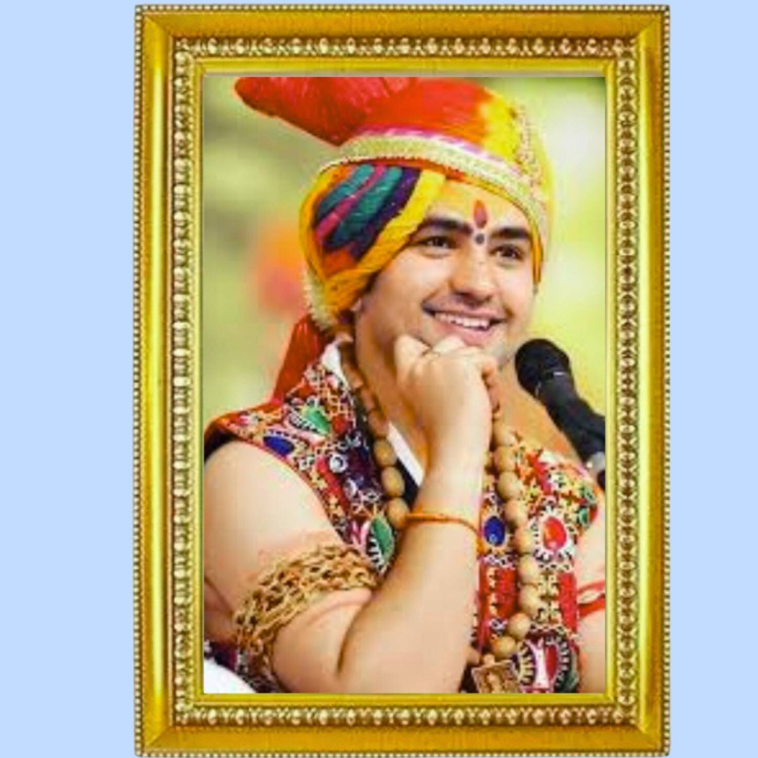 1500x1500 Dekozy Divine Bageshwar Dham Sarkar Ji Wall Photo Frame Digital Reprint 12 inch x 9 inch Painting Price in India Dekozy Divine Bageshwar Dham Sarkar Ji Wall Photo Frame Digital
