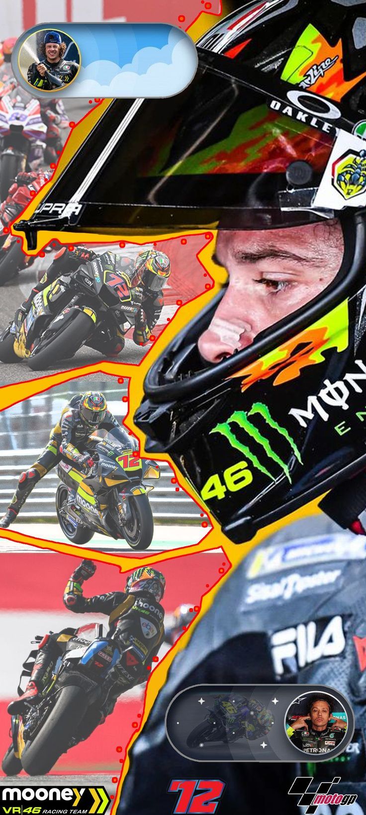 736x1635 Marco Bezzecchi MotoGP wallpaper