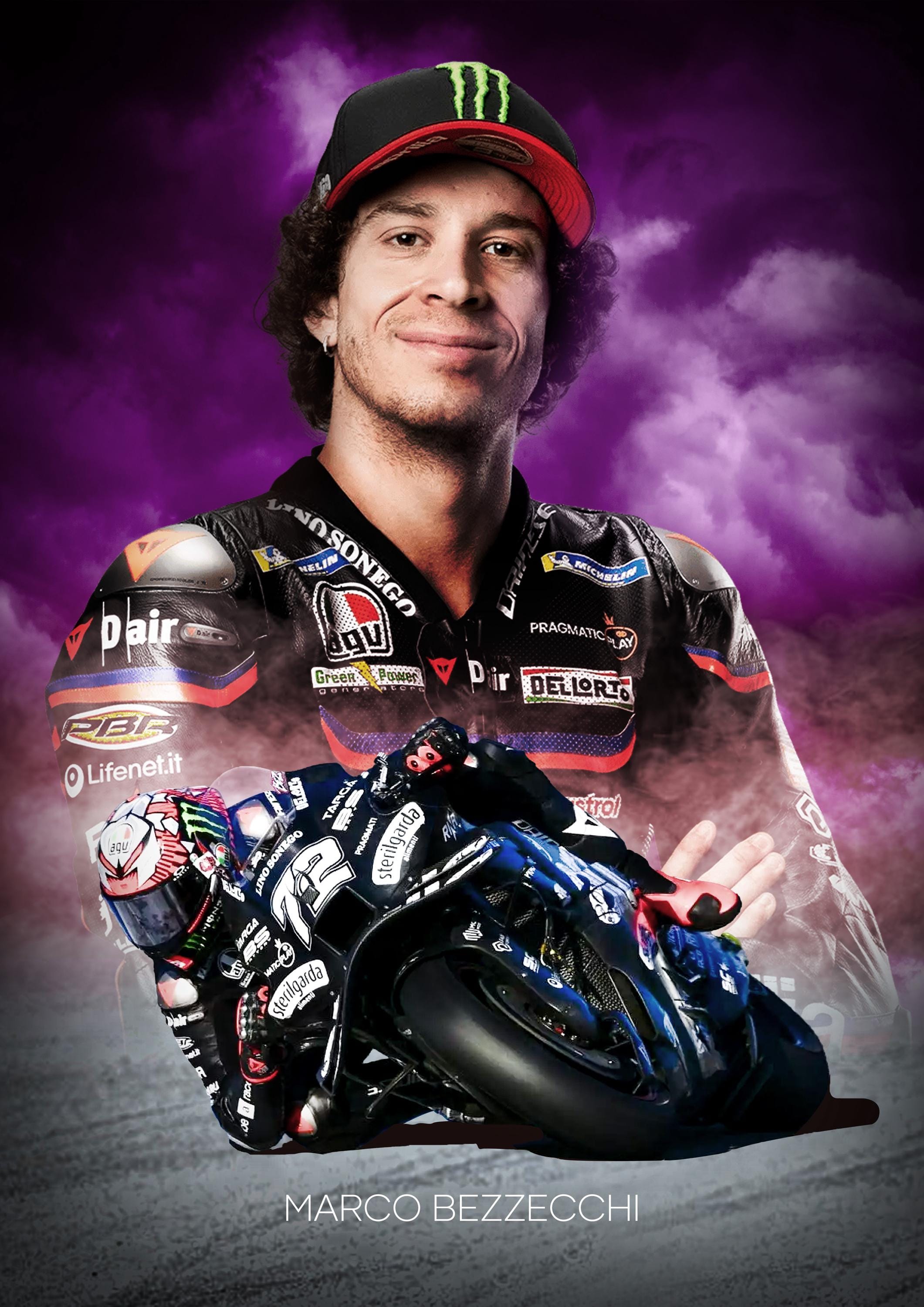 2121x3000 Marco Bezzecchi Motogp 2025 or A3 Poster (digital Download)