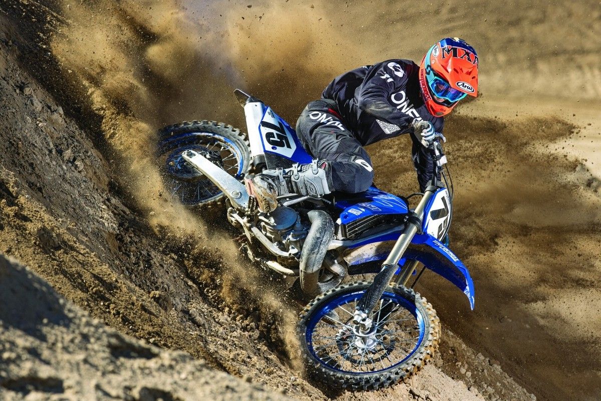 1200x800 YAMAHA YZ250 Motocross Motorcycle POSTER 24 X 36 INCH Sweet!
