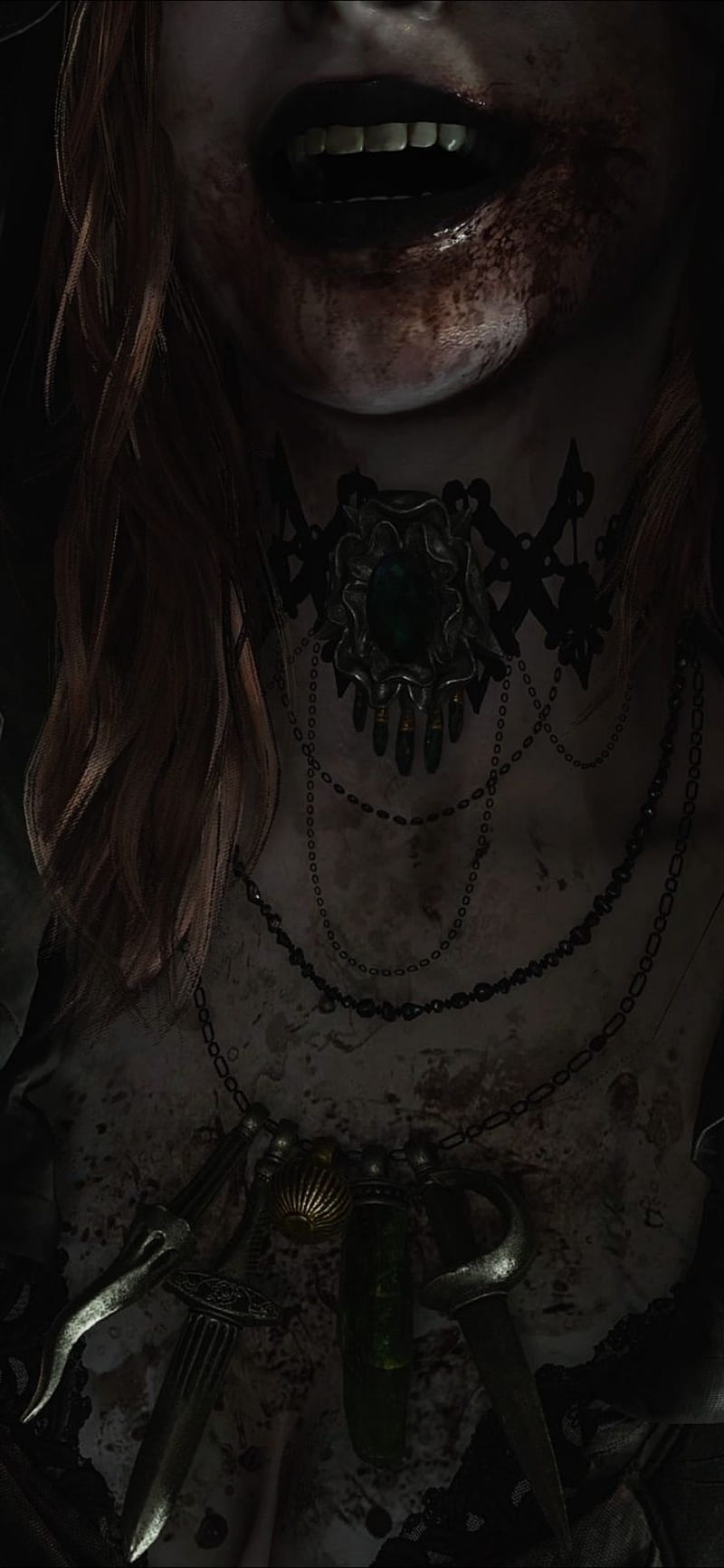 800x1732 Daniela Dimitrescu. Resident evil cosplay, Resident evil girl, Resident evil, HD phone wallpaper