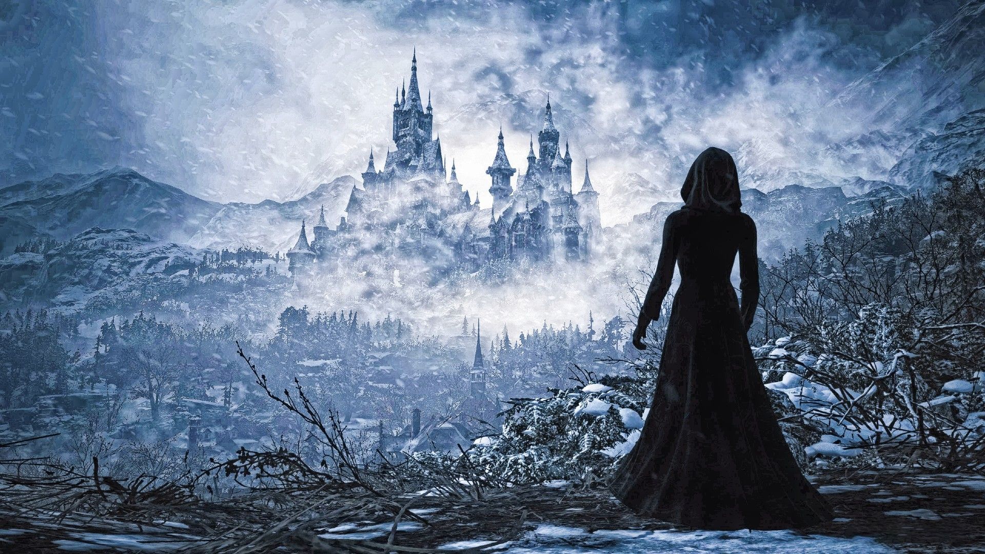 1920x1080 Daniela Dimitrescu Dress Hoody