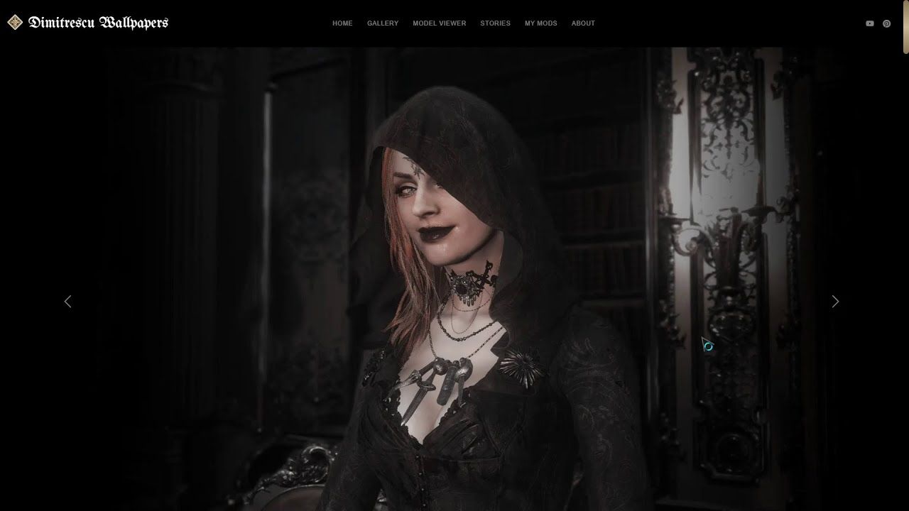 1280x720 Dimitrescu Wallpaper