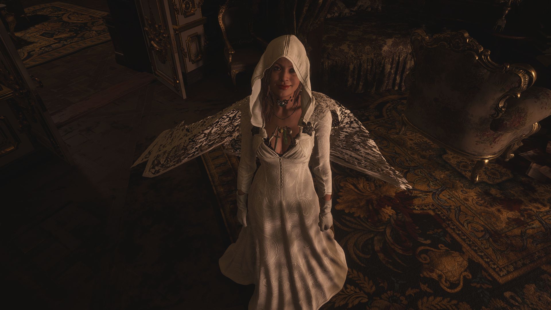 1920x1080 Daniela Dimitrescu Dress Hoody