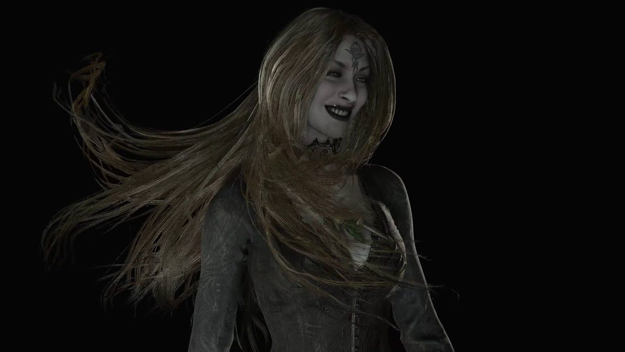 1280x720 Dimitrescu Wallpaper