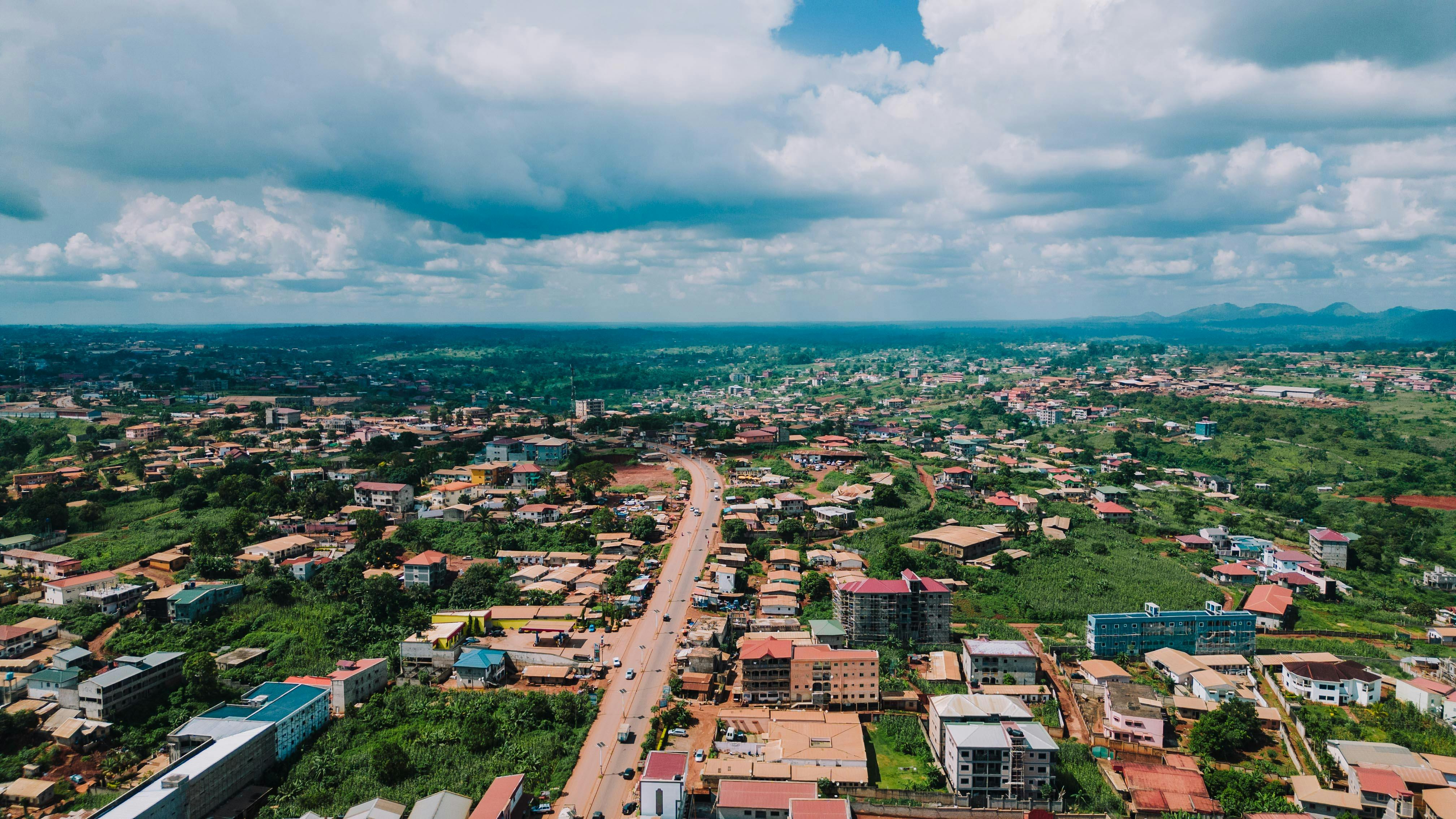 4032x2268 Scenic View of Kigali City Rooftops in Rwanda · Free