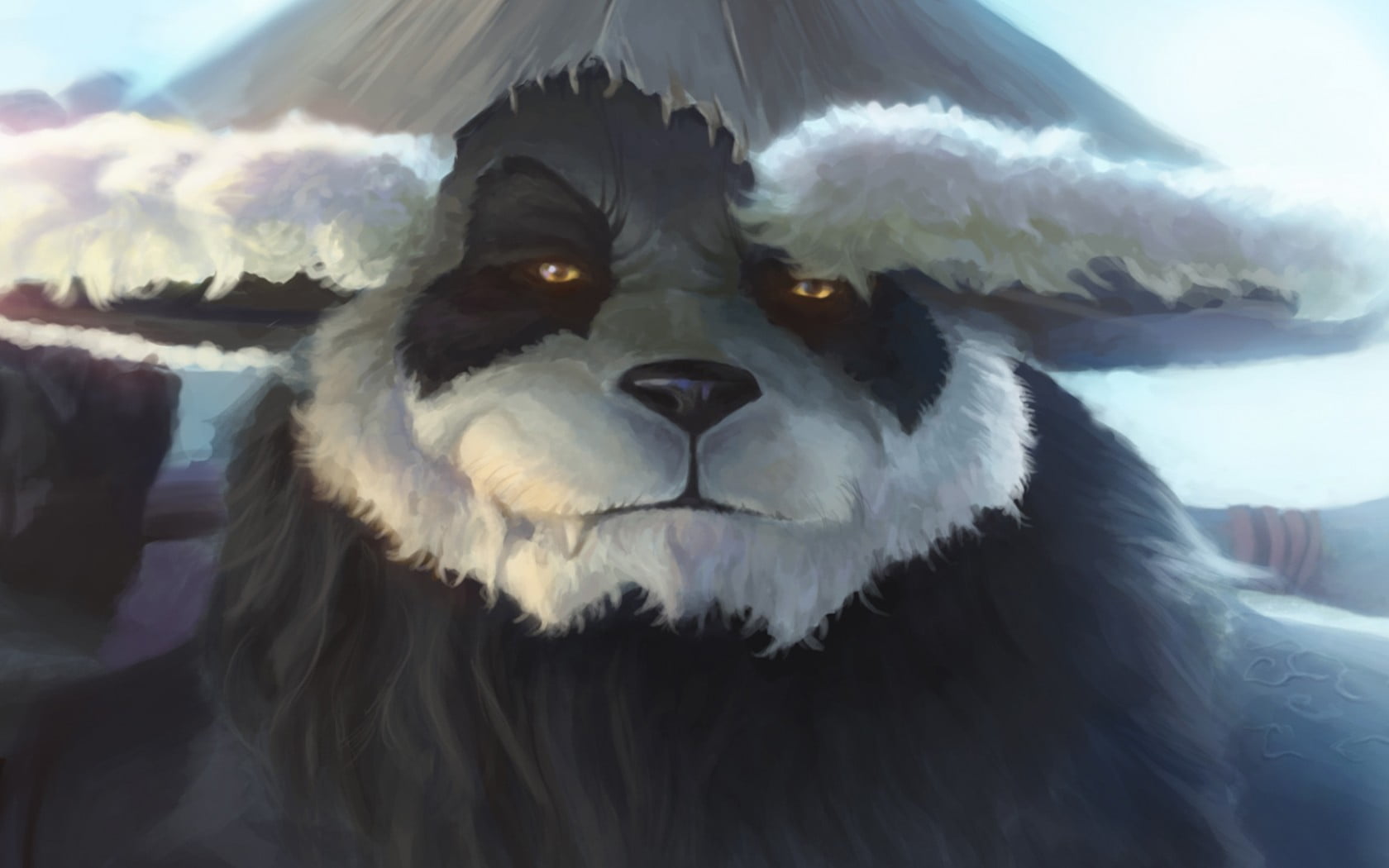 1680x1050 Pandaren Brewmaster from dota 2 HD wallpaper