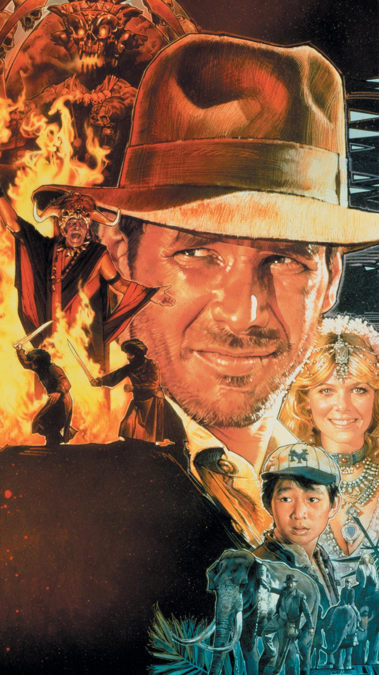 1536x2732 Indiana Jones And The Temple Of Doom Wallpaper