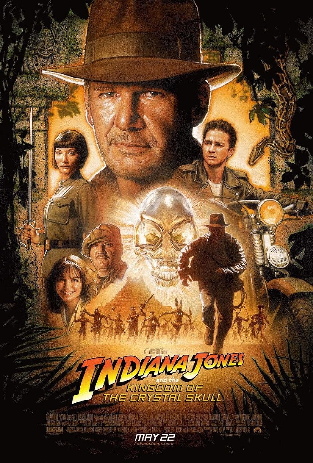 1000x1481 Indiana Jones and the Kingdom of the Crystal Skull (2008)