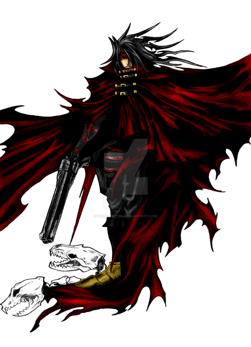 1024x1416 Vincent Valentine Download Free Image Transparent HQ PNG Download