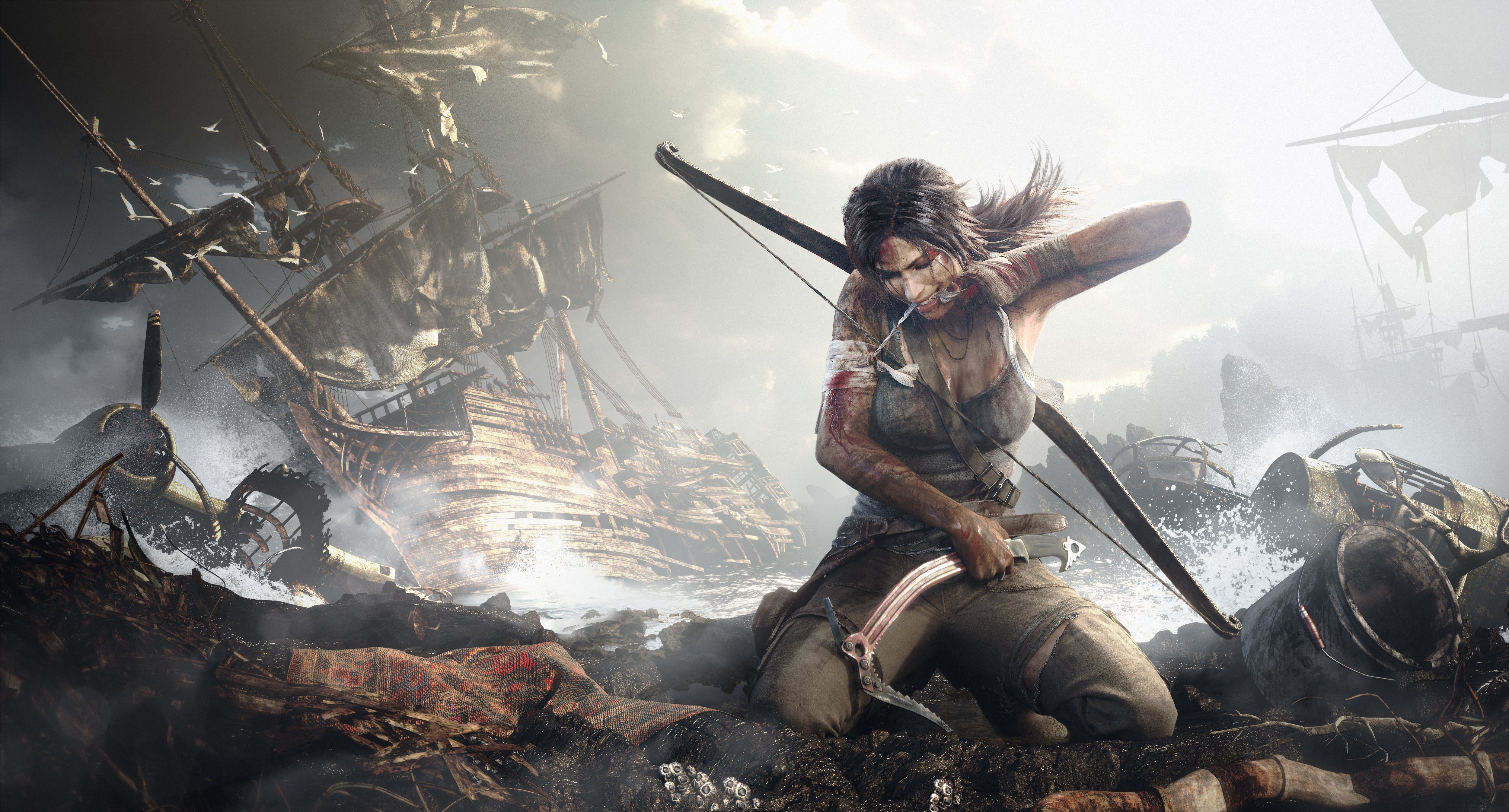 5000x2692 Free Tomb Raider 4K Wallpaper & Desktop HD Background for PC