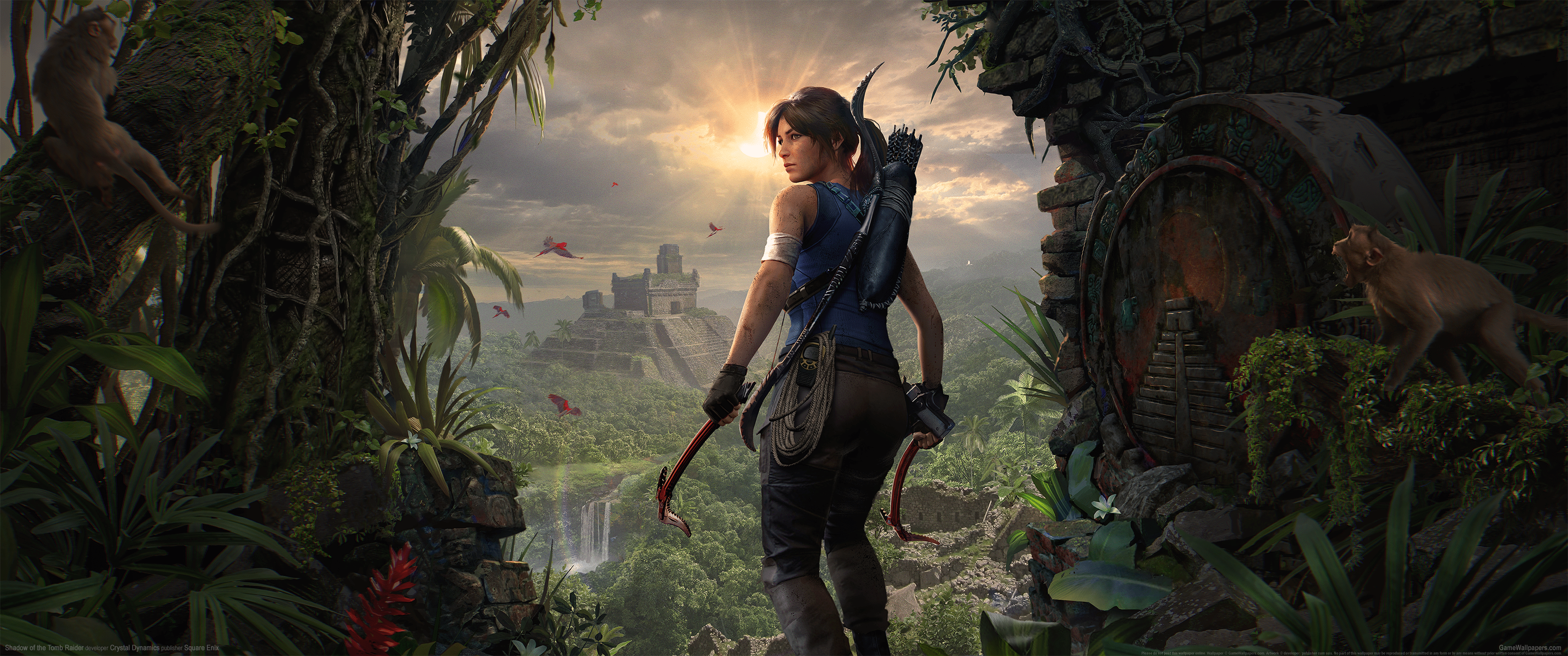 3440x1440 Shadow of the Tomb Raider wallpaper 07 3440x1440