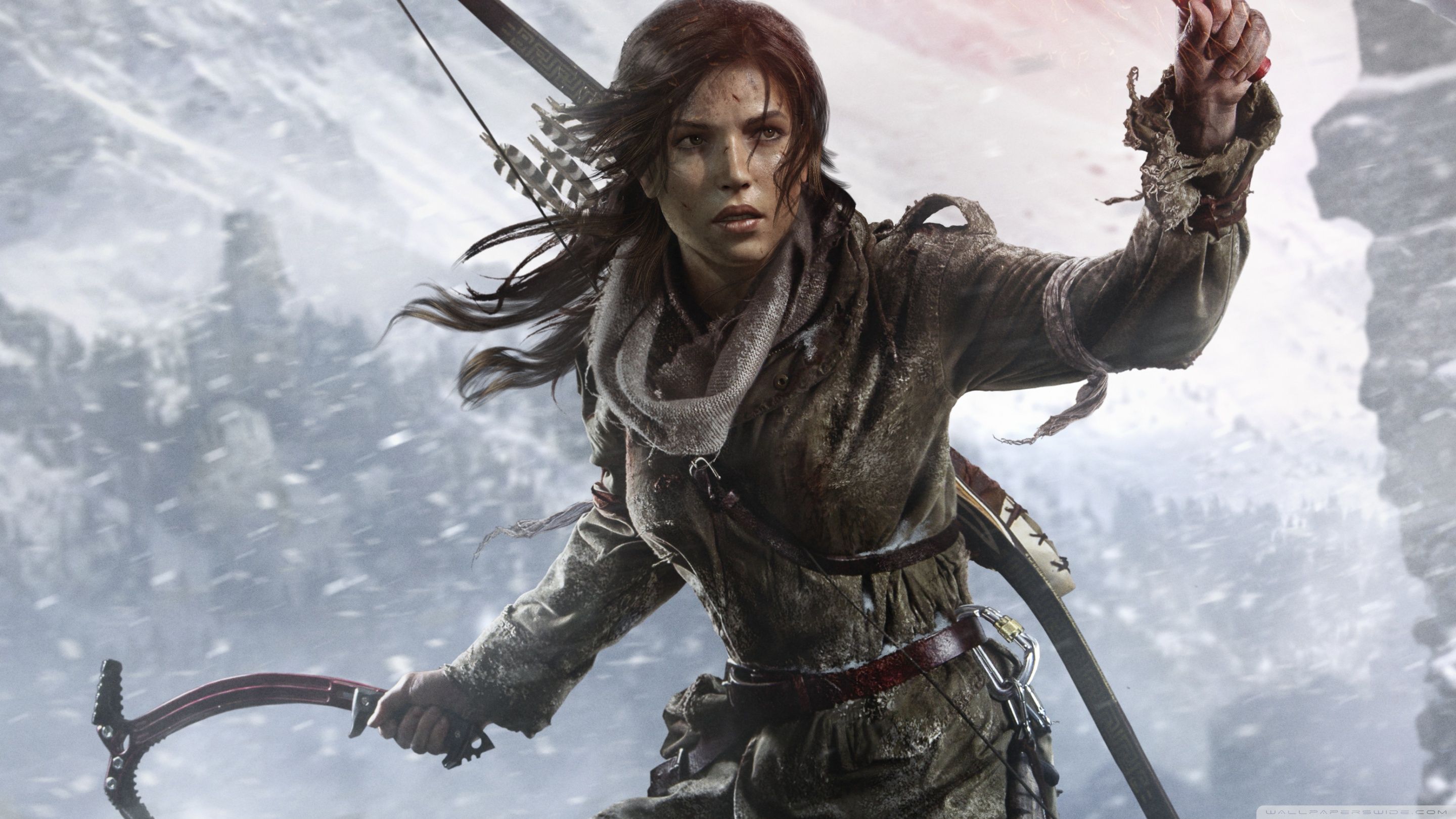 2880x1620 Rise Of The Tomb Raider Secrets of Immortality 4K UHD Wallpaper for UltraHD Desktop and TV : Widescreen and UltraWide Display : Dual Monitor : Smartphone and Tablet Devices