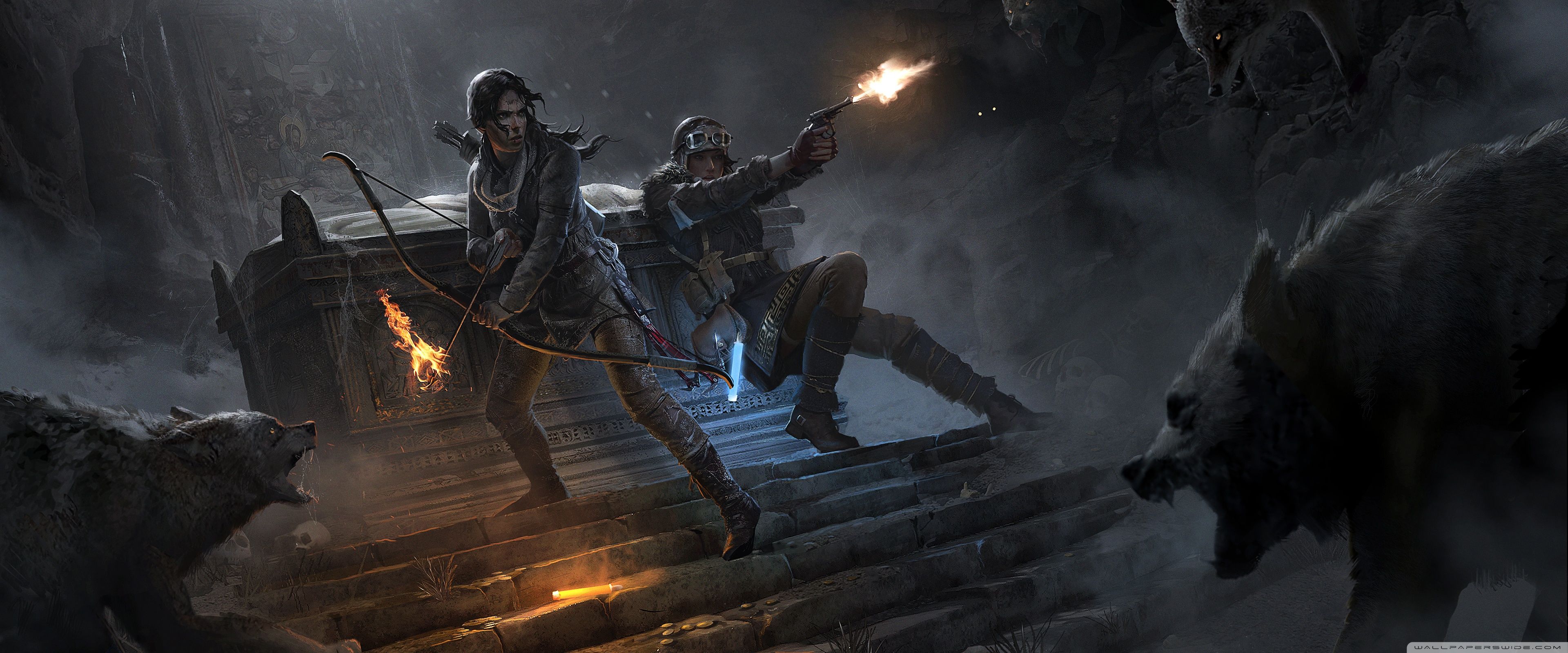 3840x1600 Rise of the Tomb Raider 4K UHD Wallpaper for UltraHD Desktop and TV : Widescreen and UltraWide Display : Dual Monitor : Smartphone and Tablet Devices