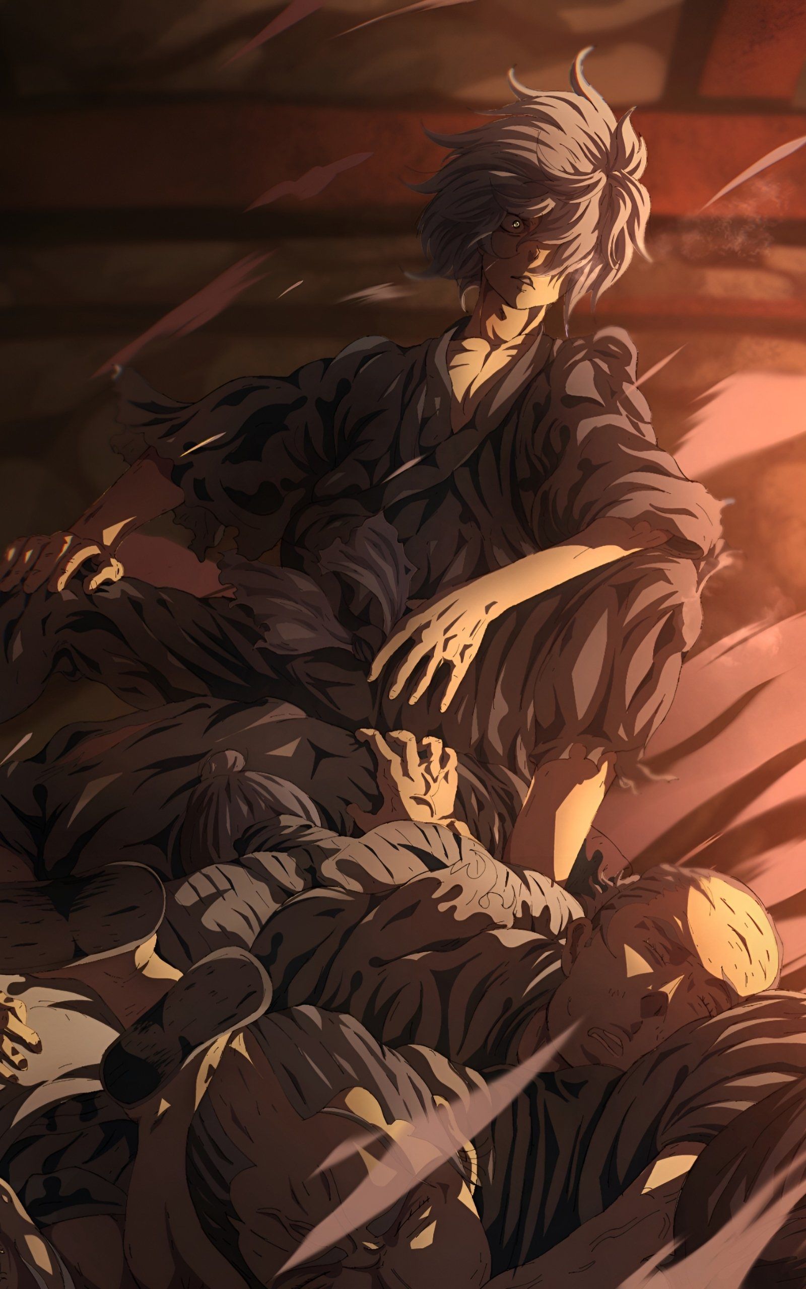 1600x2560 Download Anime Hell's Paradise Phone Wallpaper