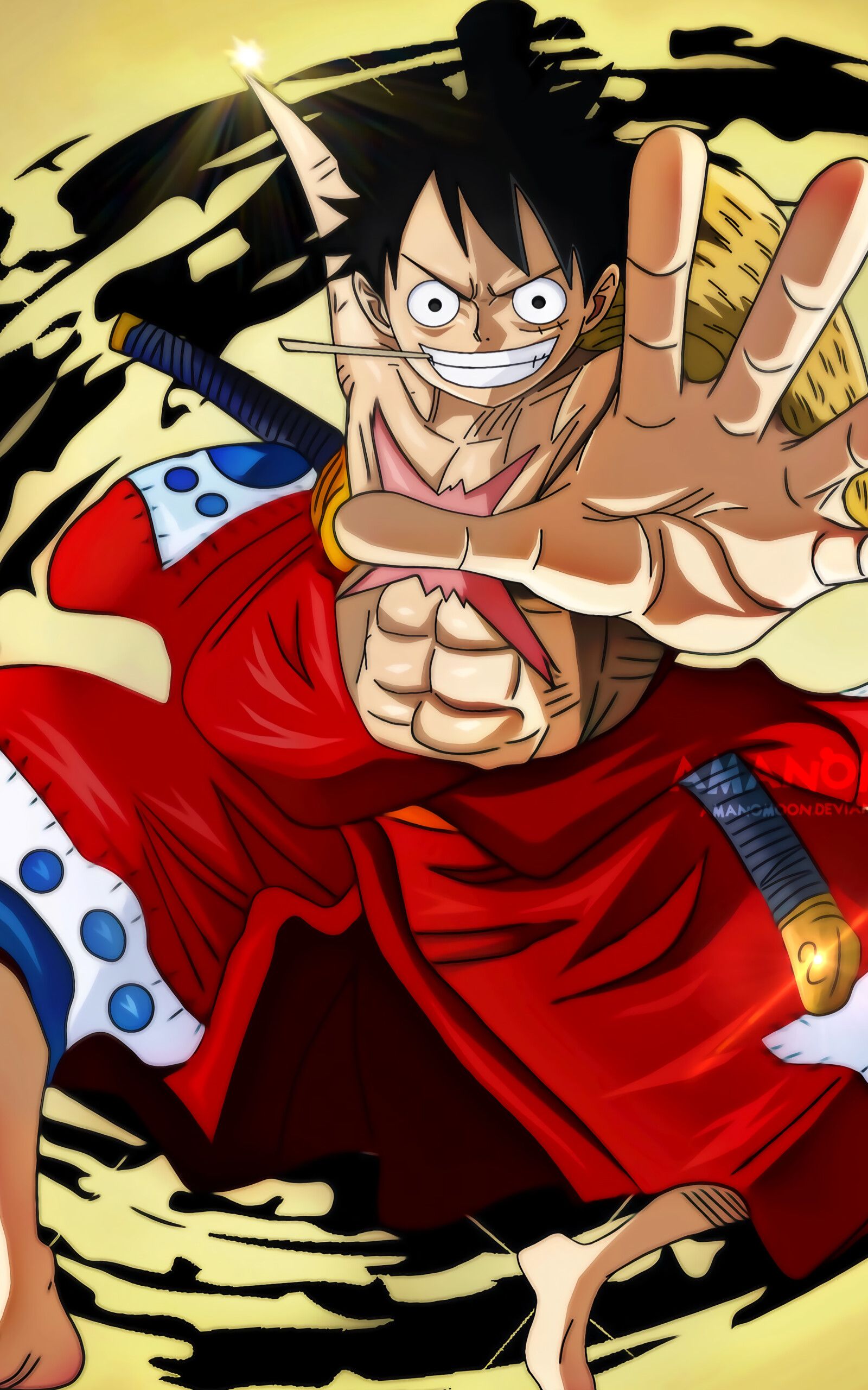 1600x2560 One Piece Wallpaper