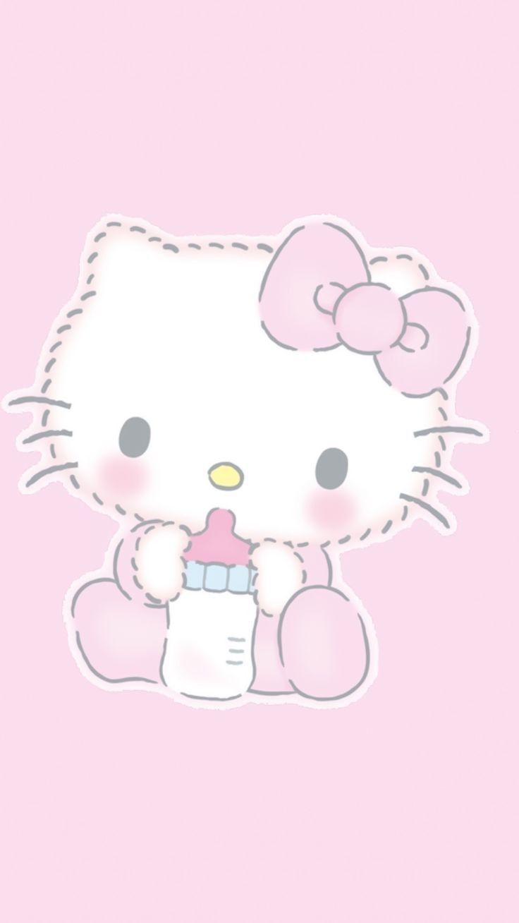 736x1308 Baby shower drawing ideas for girl. Baby girl hello kitty, Pink baby hello kitty, Hello kitty png