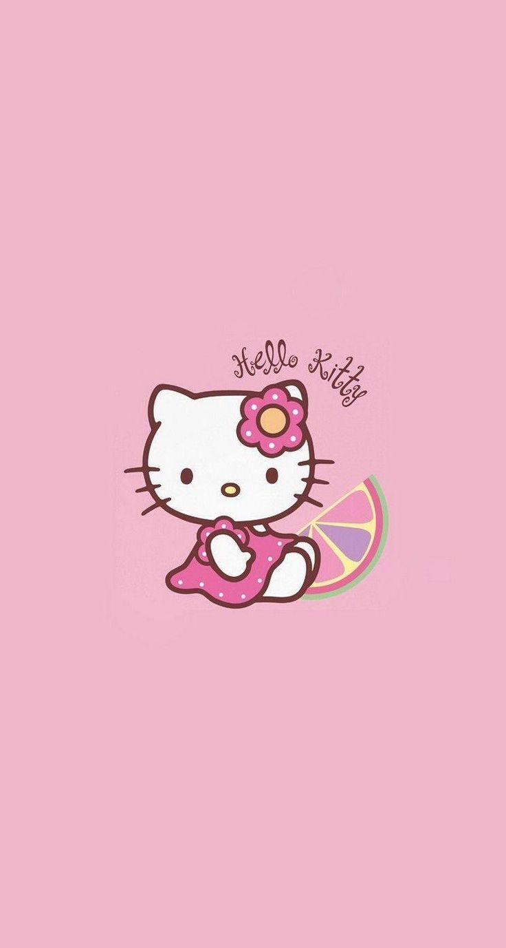 736x1377 Wallpaper For Apple IPhone Hello Kitty Cute Baby Pink