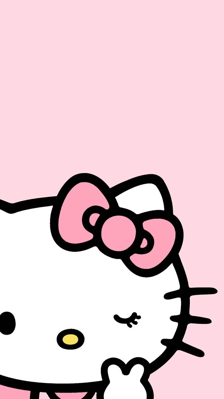 736x1308 cute hello kitty selfie wallpaper baby pink