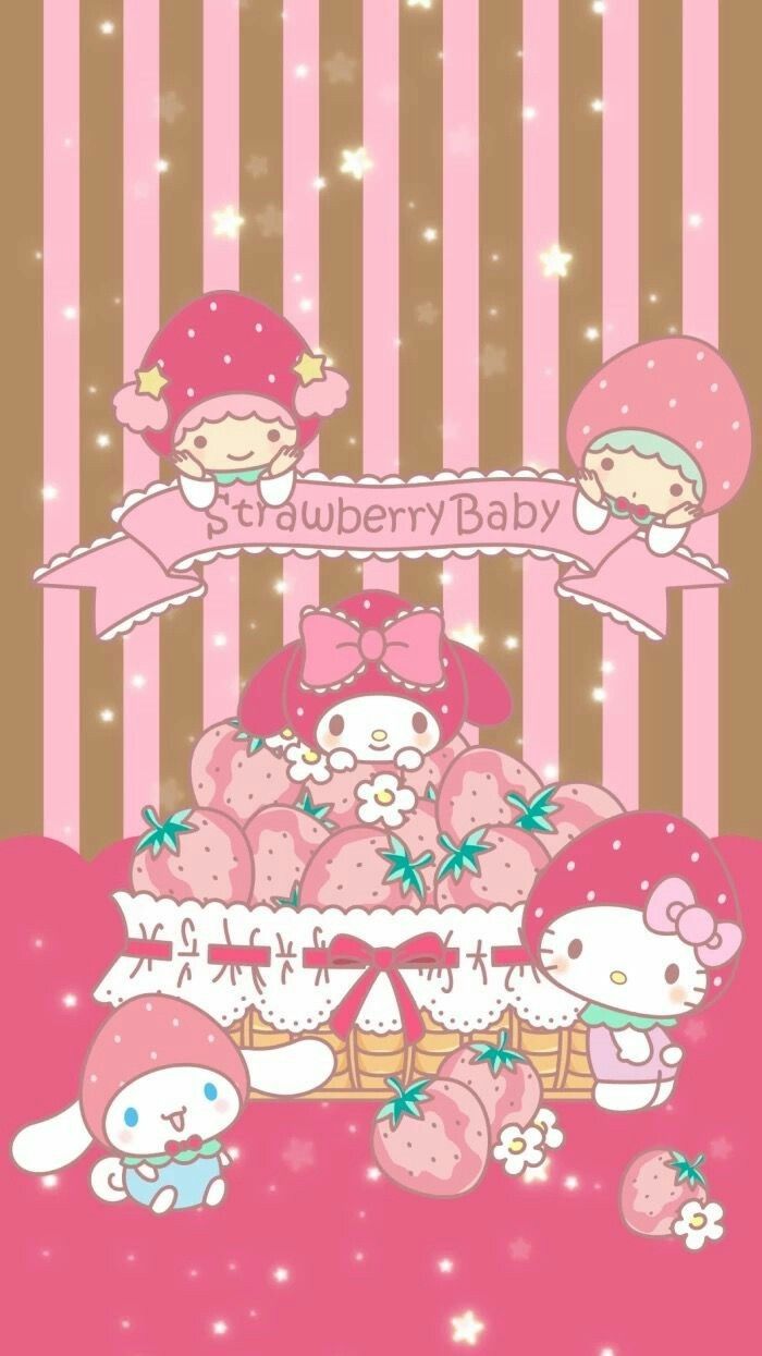 700x1245 SANRIO STRAWBERRY BABY WALLPAPERS From Duitang