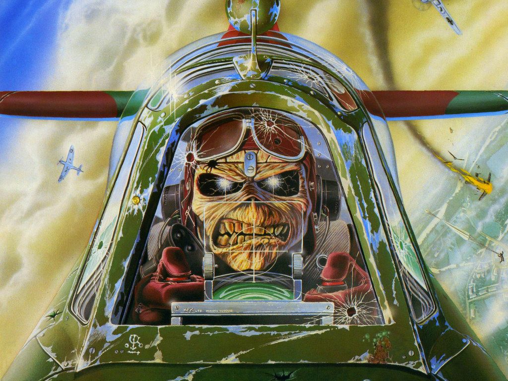 1024x768 aces high iron maiden high quality