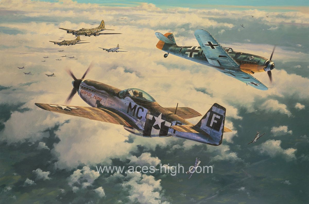 1200x792 CLASH OF EAGLES The Mighty Eighth Portfolio