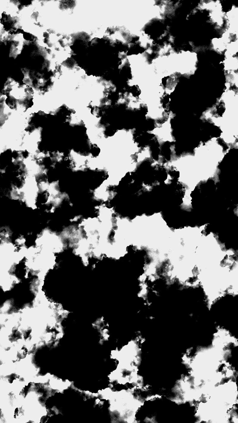 800x1422 Ink in water, abstract, black and white, clouds, color wash, lol, tartagain_classics, HD phone wallpaper