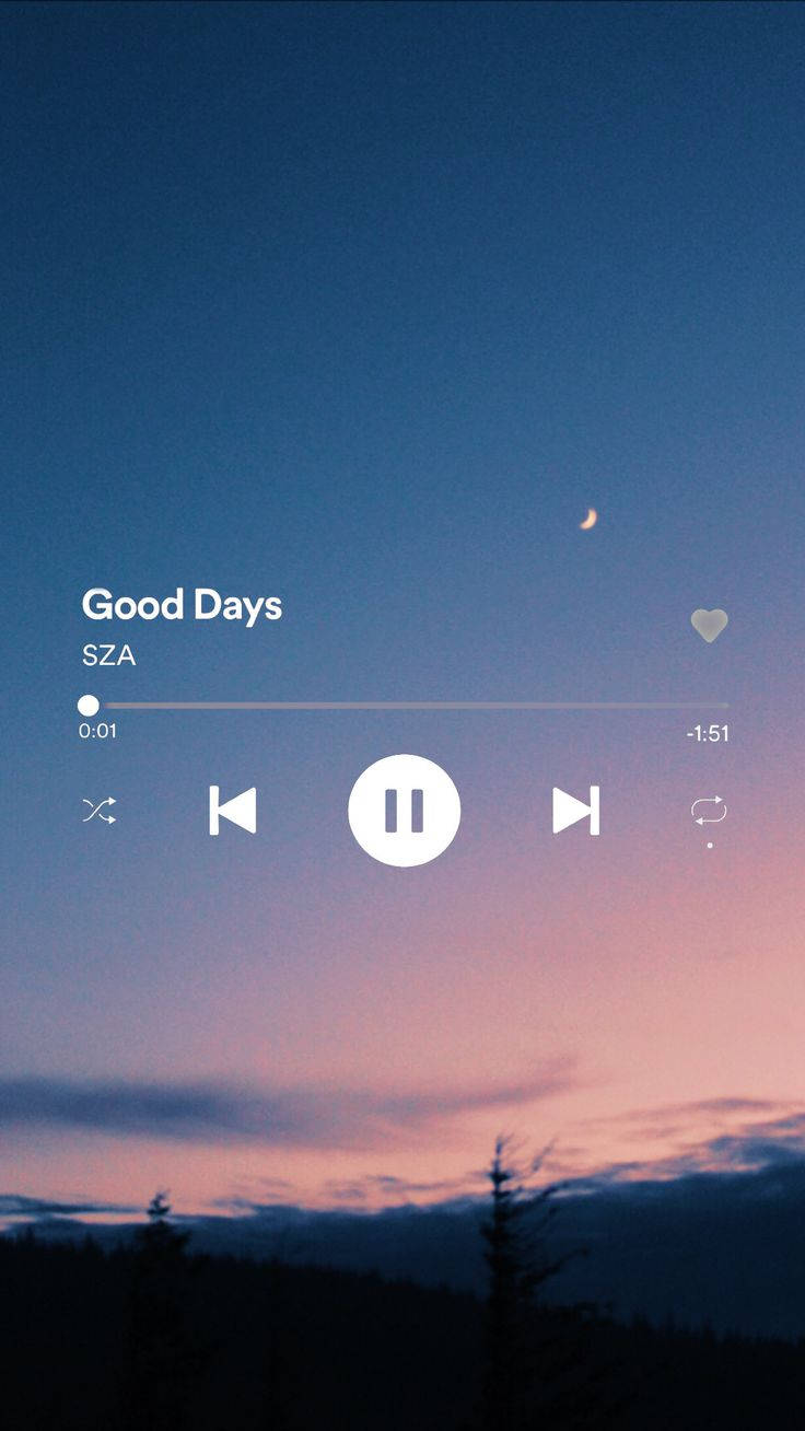 736x1308 Download Aesthetic Music Good Days By Sza Wallpaper