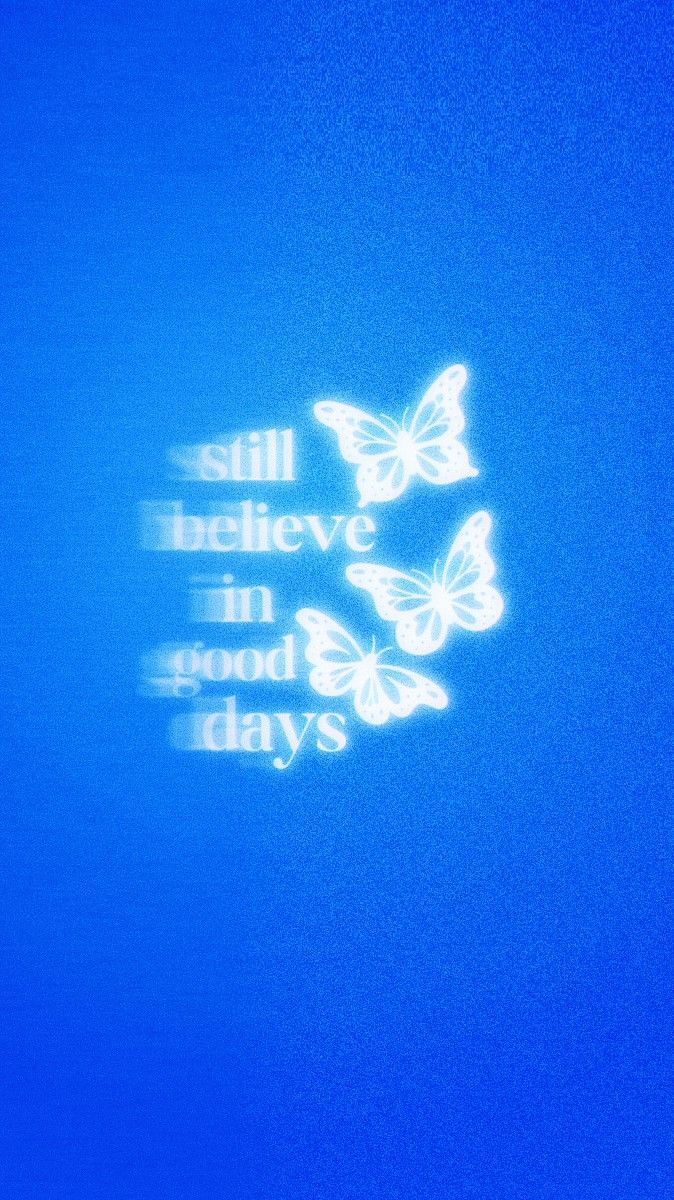 674x1200 SZA GOOD DAYS BLUE WALLPAPER