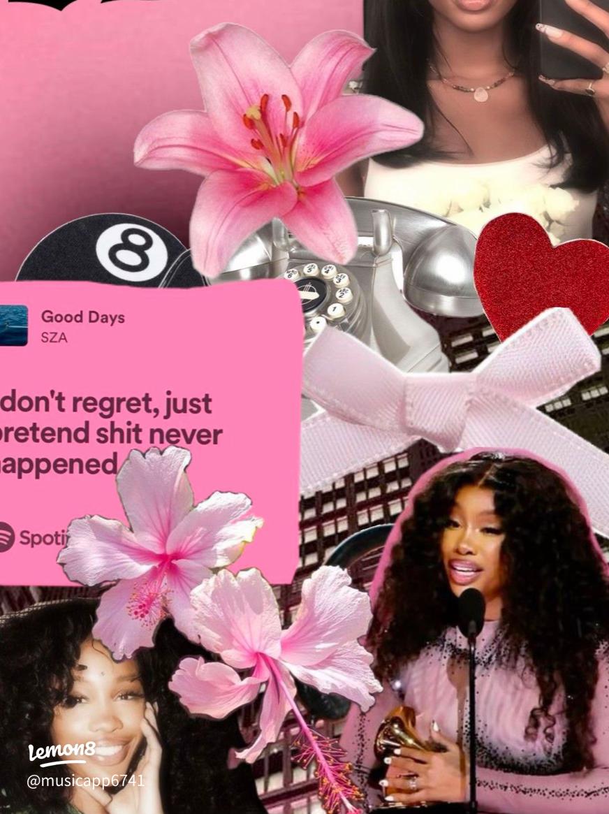 872x1165 My Fave SZA Aesthetic Wallpaper & PFPs: Pink, Ctrl & Good Days Vibes!
