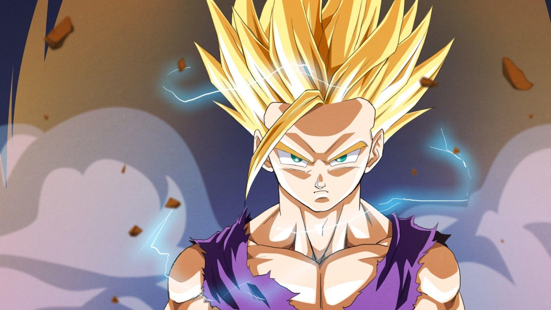 SSJ2 Gohan dbl dbz kid gohan legends ss2 HD phone wallpaper  Peakpx