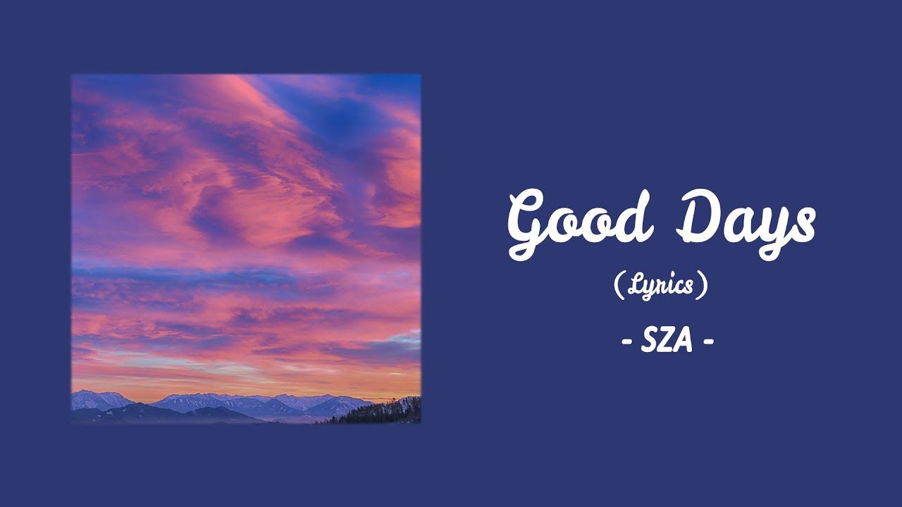 1280x720 good days (lyrics) all the while, i await my armored fate with a smile