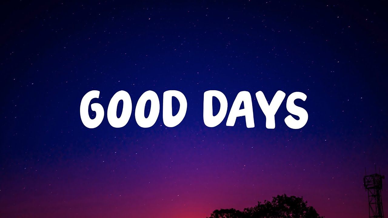 1280x720 SZA Days (Lyrics)