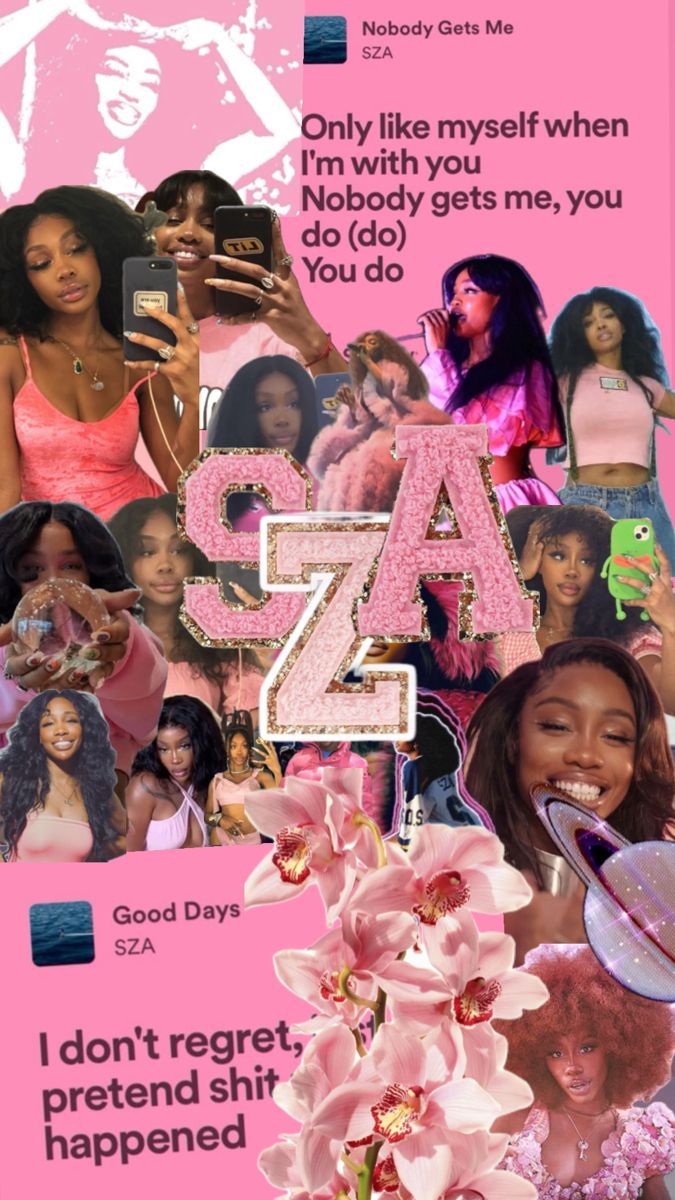 675x1200 Pink SZA Wallpaper