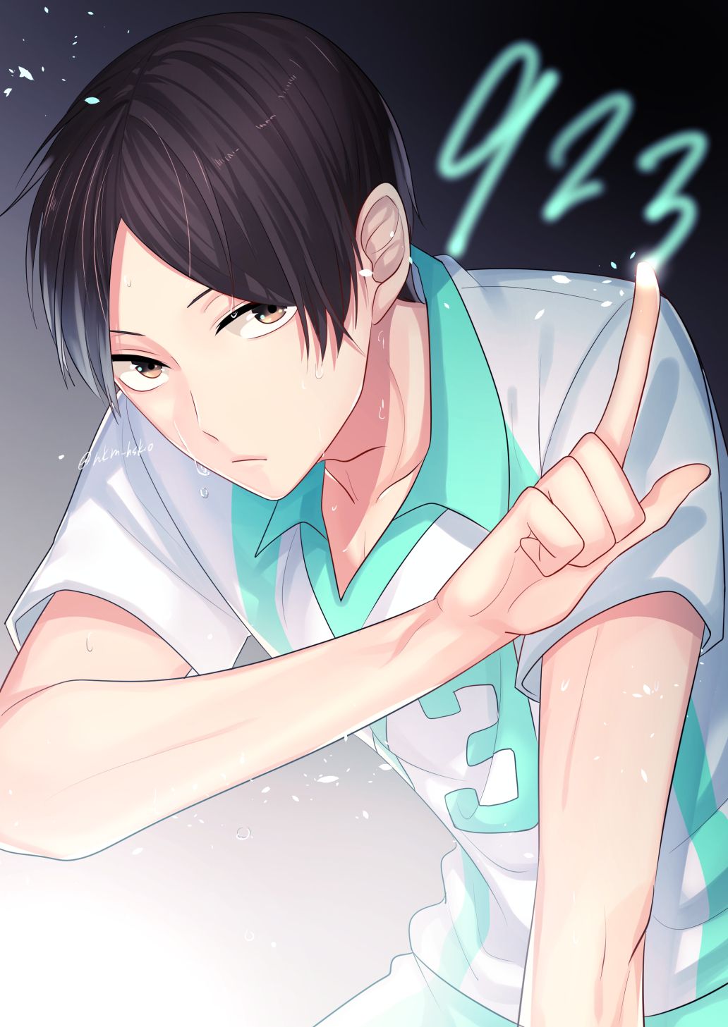 1032x1457 Kunimi Akira!! Wallpaper by HAKUMA (poulain) Anime Image Board